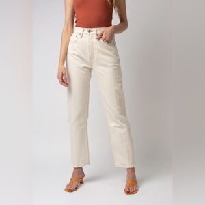 Re/Done 70s Ultra High Rise Stove Pipe Jeans.